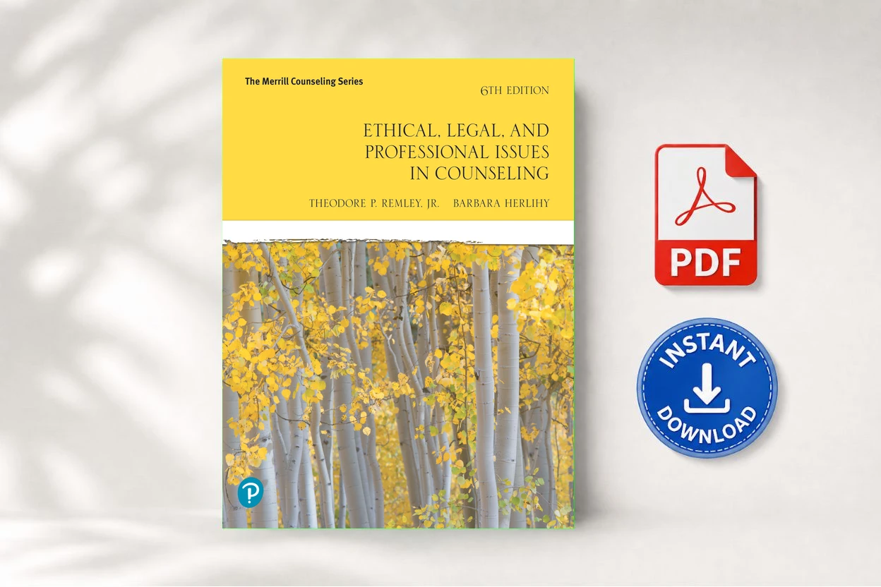 Ethical, Legal, and Professional Issues in Counseling, 6e